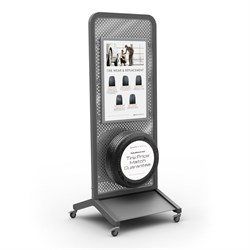 Buick Mobile Tire Merchandising Display for Customer Lounge